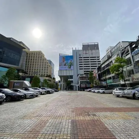 Siam Square parking area
