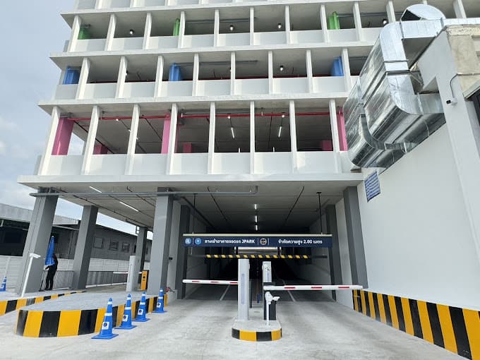 อาคารจอดรถ JPARK กาญจนสุข พระนั่งเกล้า